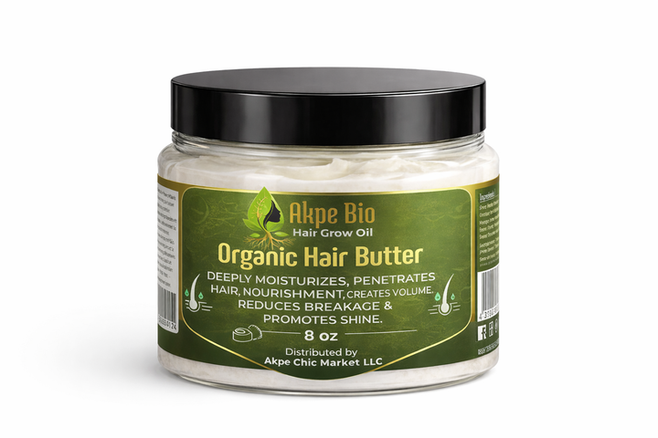 Akpe Bio Hair Grow Butter – Organic Moisturizing & Growth Hair Butter