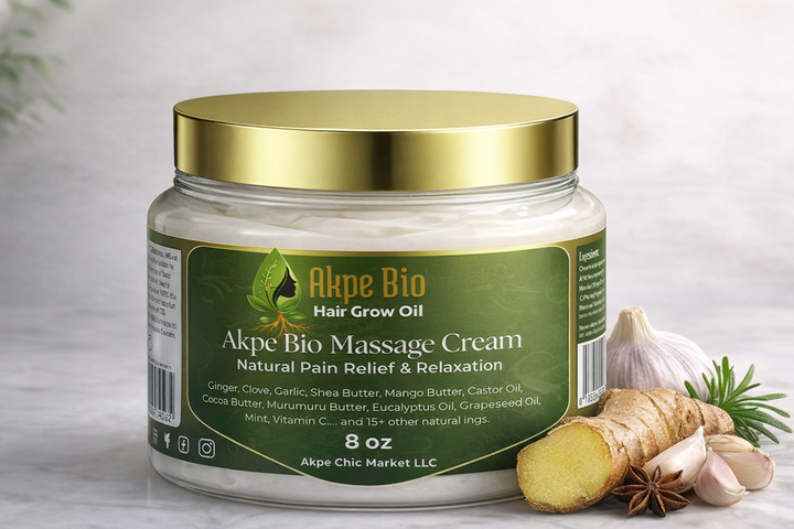 Akpe Bio Massage Cream – Natural Pain Relief & Deep Relaxation
